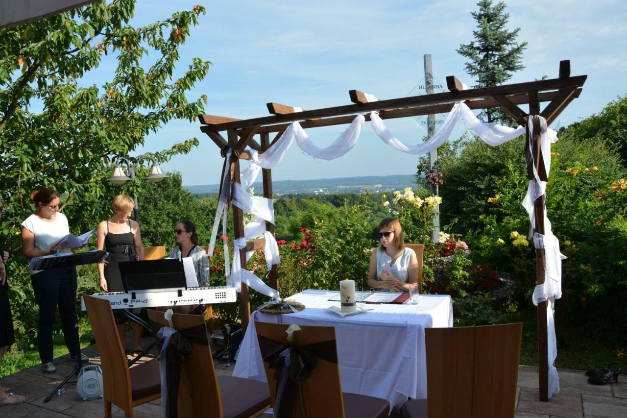 יאנרסדורף Pension Restaurant Rosenberg מראה חיצוני תמונה